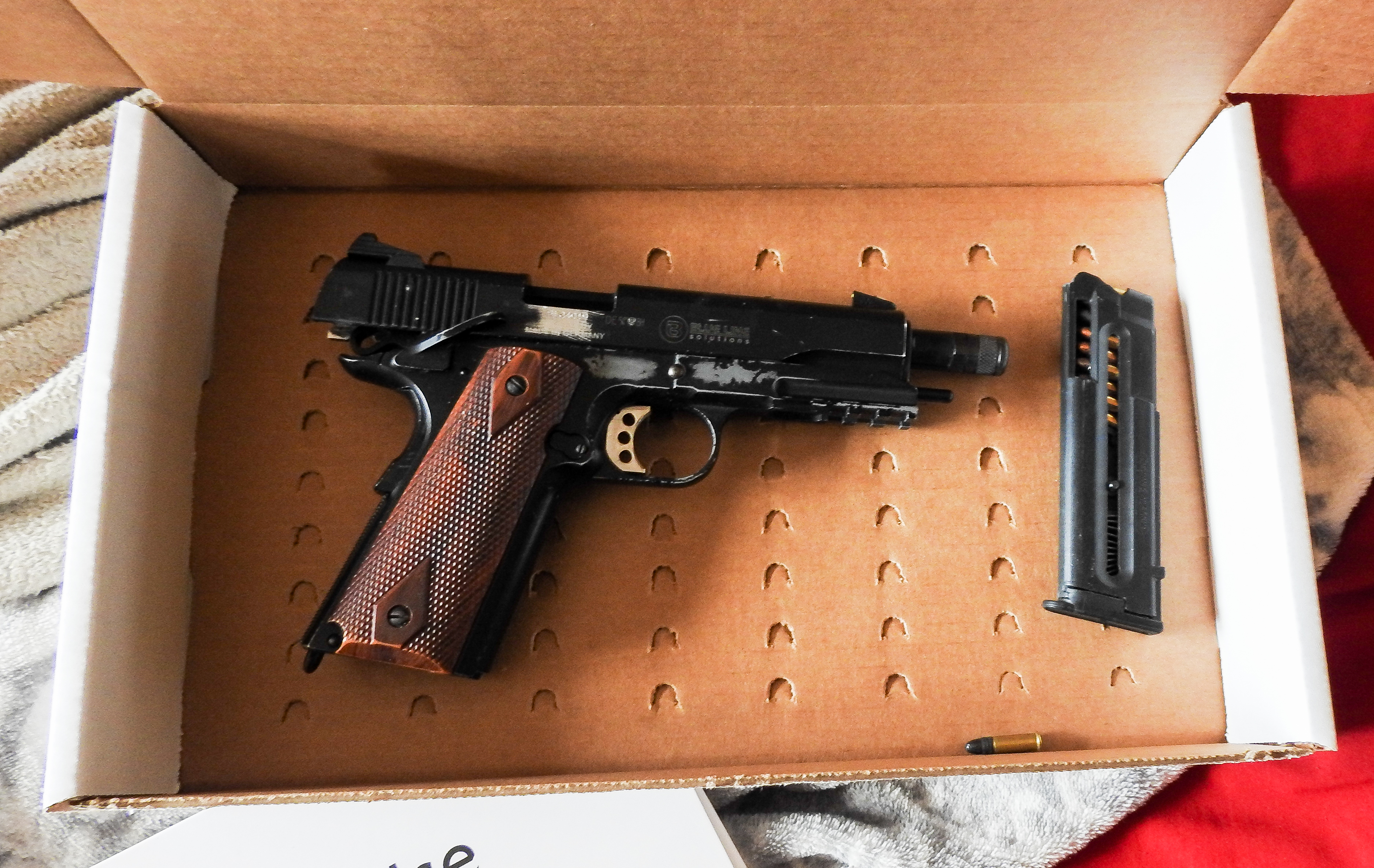 Three handguns, drugs and cash seized during search of apartment 