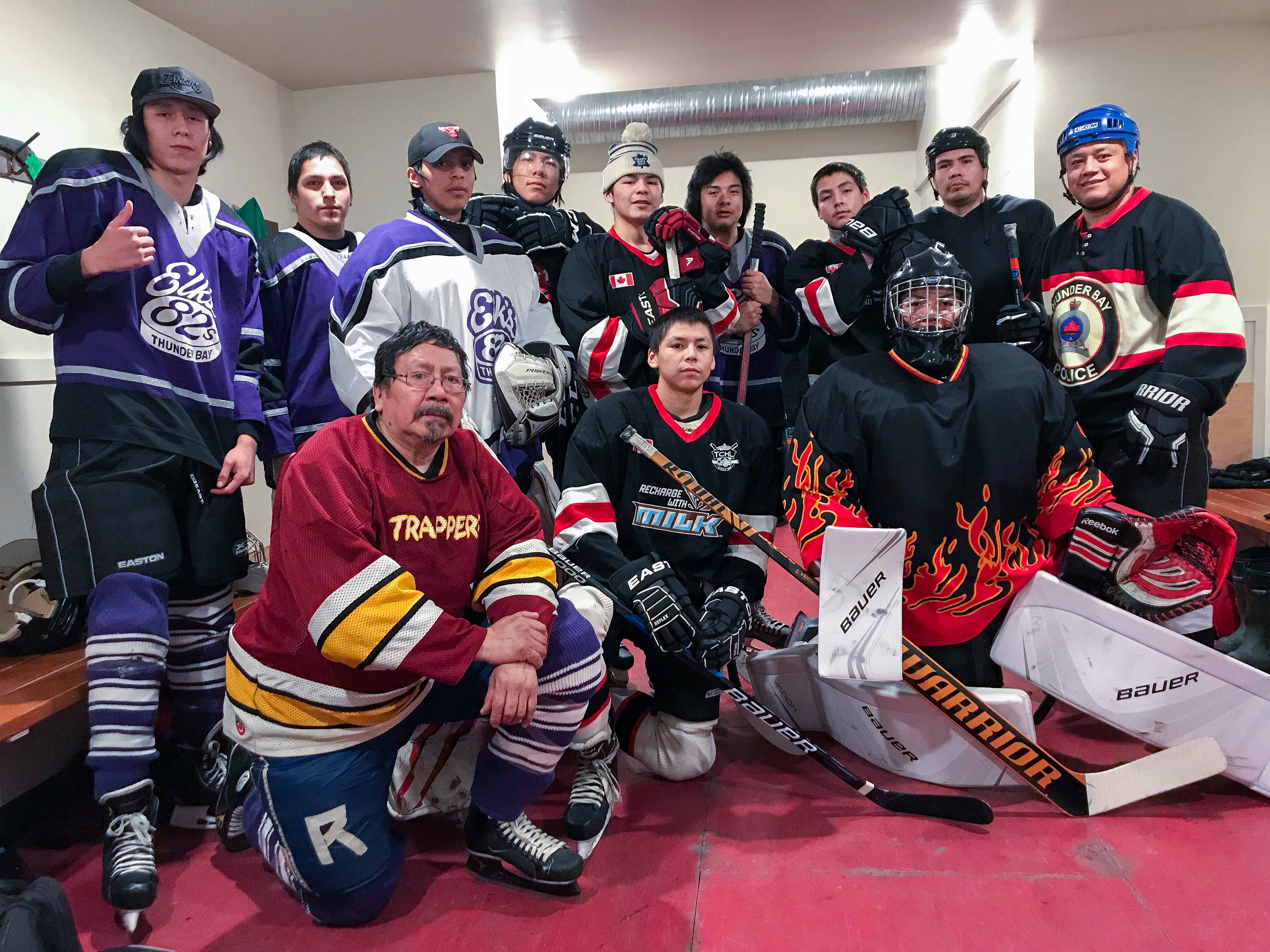 Cst. Baxter hits the ice in Fort Hope Cst. Baxter hits the ice in Fort Hope