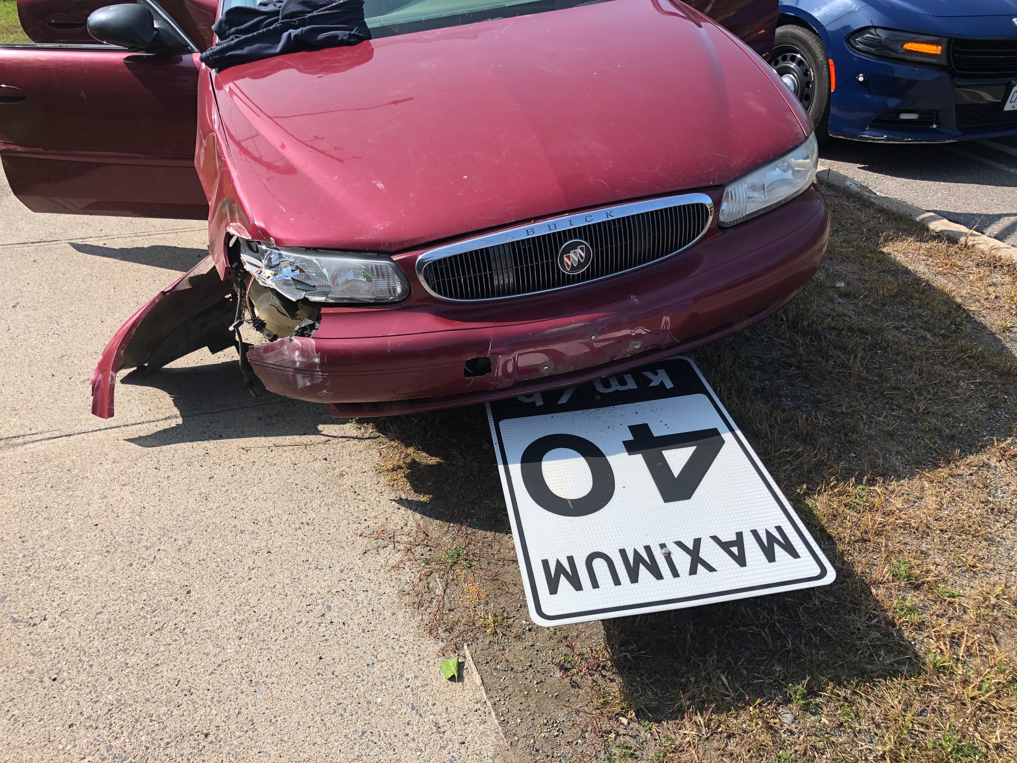 Impaired driver collides near school as students being dismissed