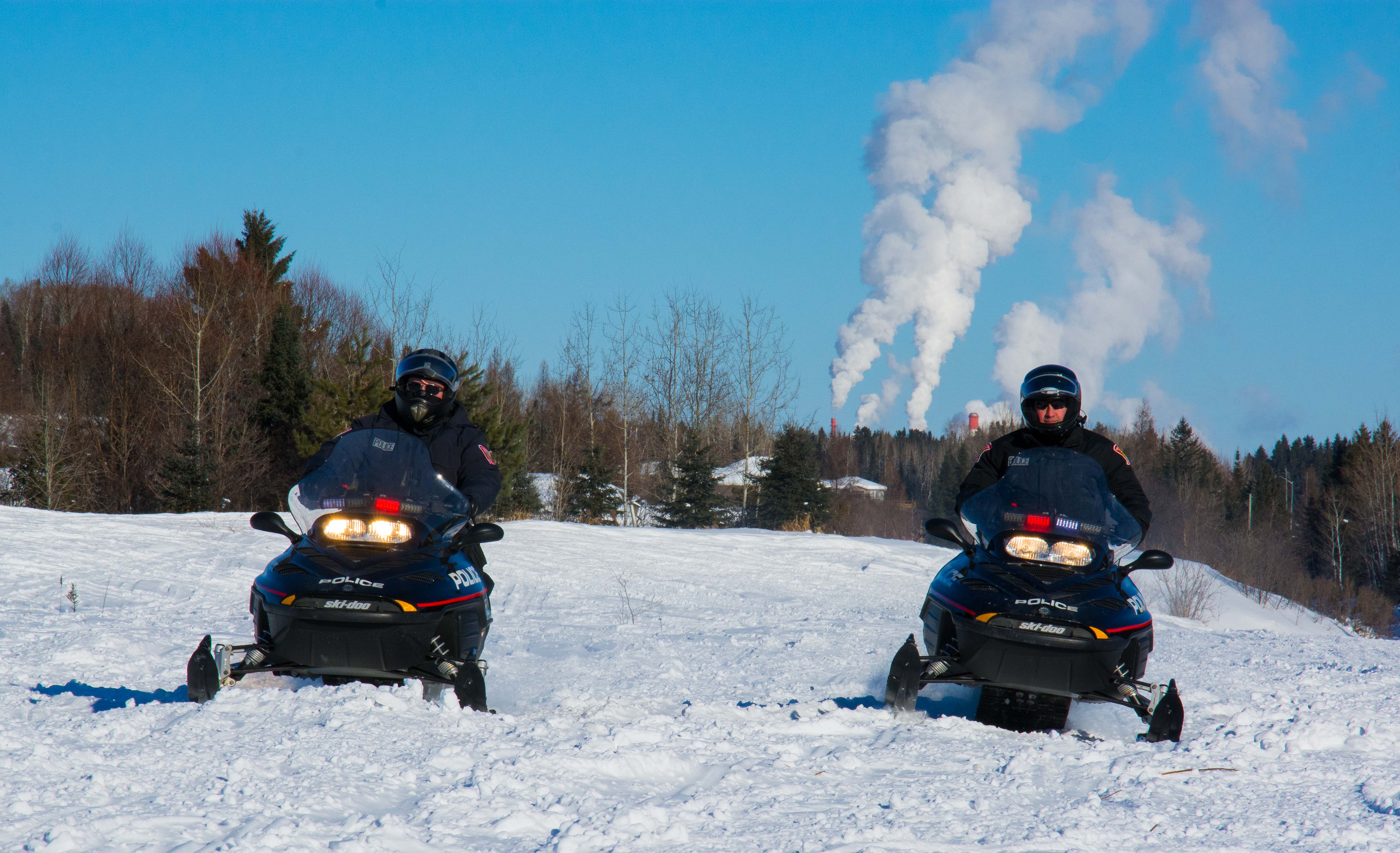 Thunder Bay Police continue snowmobile patrols Thunder Bay Police continue snowmobile patrols