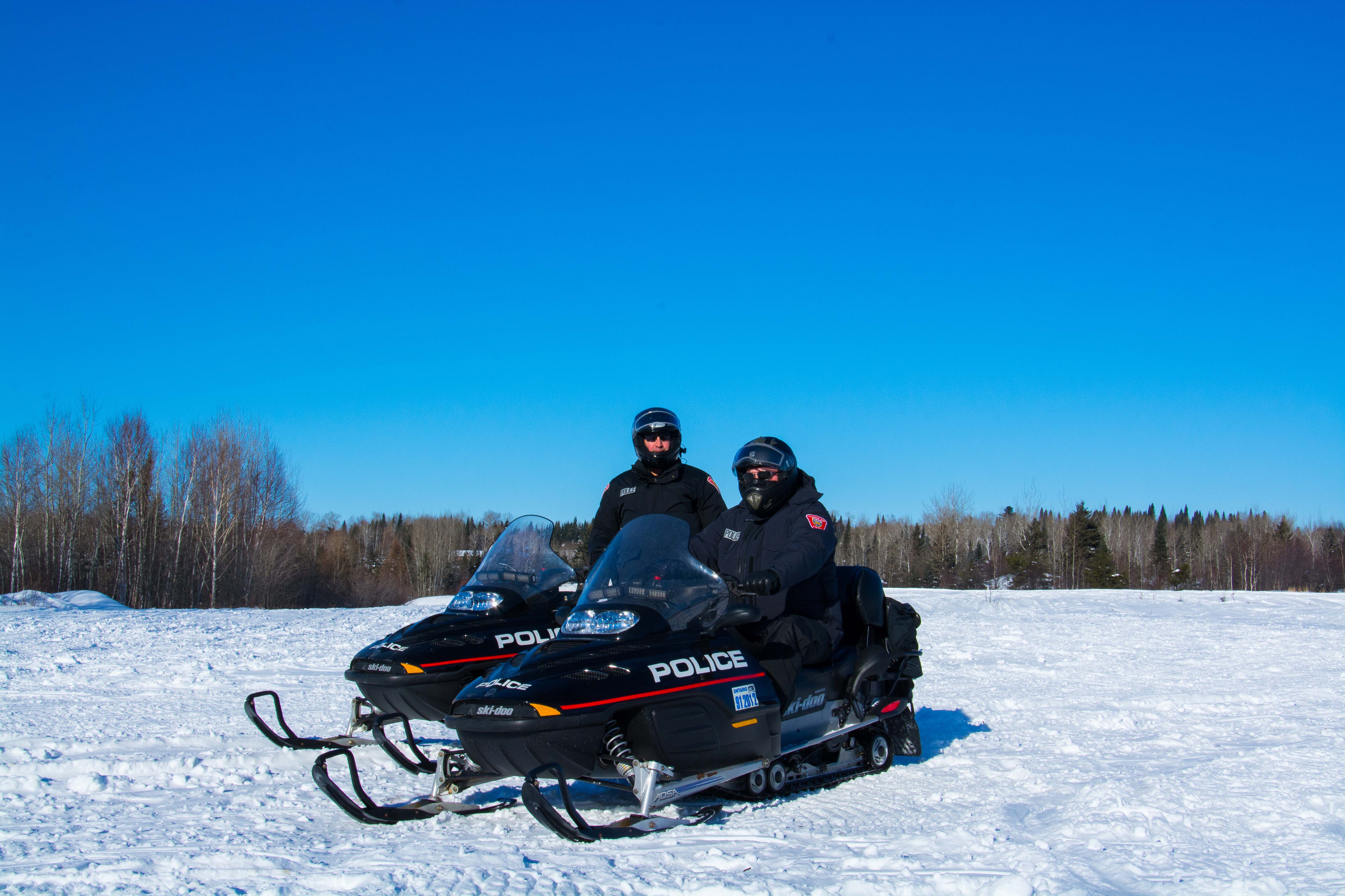 Thunder Bay Police continue snowmobile patrols Thunder Bay Police continue snowmobile patrols