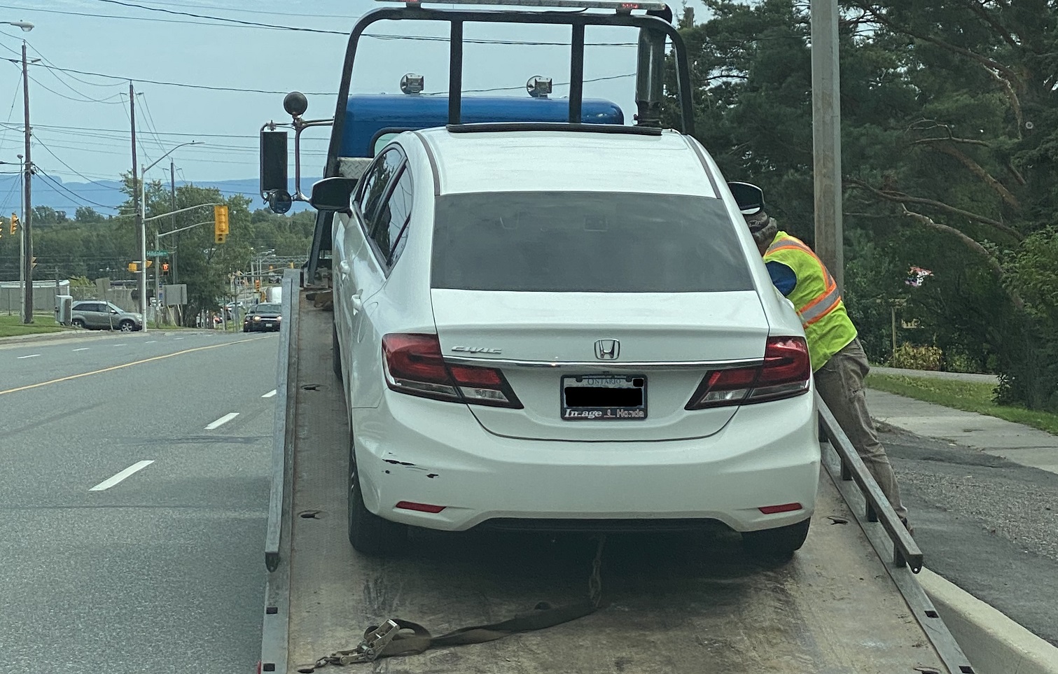 Motorist faces Stunt Driving charge after nearly doubling speed limit 