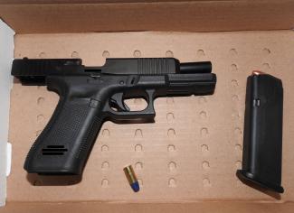 Drugs, loaded handgun seized by police Drugs, loaded handgun seized by police
