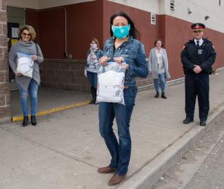 Crown & Birch donate protective masks to Shelter House with TBPS support Crown & Birch donate protective masks to Shelter House with TBPS support