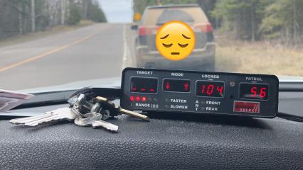 Motorist doubles speed limit, charged with stunt driving 