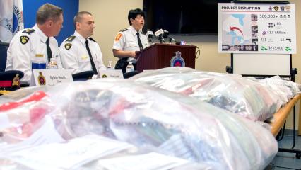 Equivalent of 530,000 fatal Fentanyl overdoses seized by Project Disruption